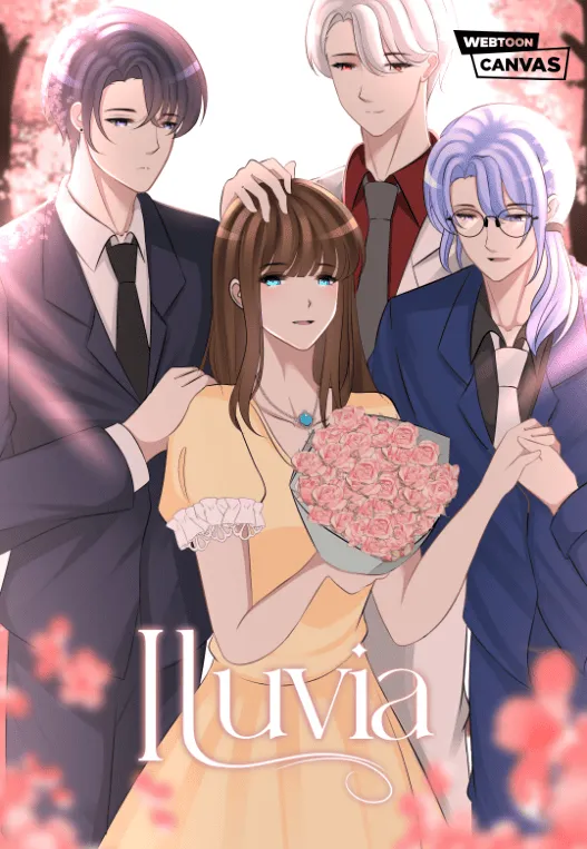 I Luvia webtoon cover