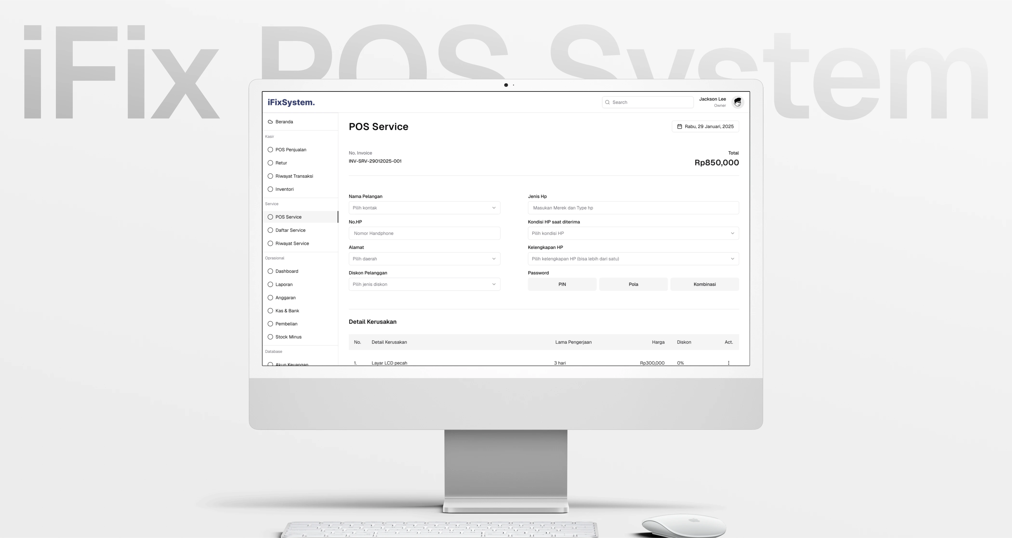 iFix POS System